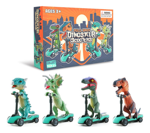 G Juguetes De Dinosaurio Para Scooter 4 Autos De Tracción