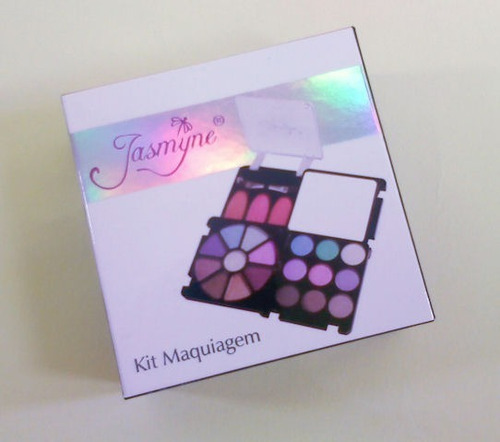 Imagem 3 de 3 de Maquiagem Jasmyne V616-2 Com 18 Sombras + 3 Blush Novo