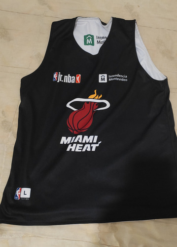 Camiseta Nba Miami Heat Reversible Jr.nba (Usado)