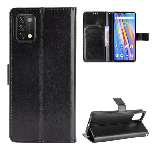 Funda De Anticaída For Umidigi A11 Pro Max De Cuero Flip