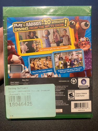 Rabbids Invasion Xbox One Nuevo (Usado)