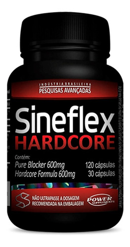 Imagem 1 de 4 de Sineflex Hardcore 150 Caps - Power Supplements