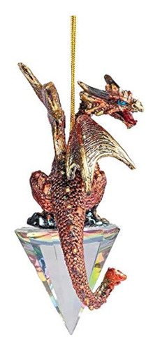 ~? Diseño Toscano Diamond Dragon 2019 Ornamento Gótico Navid