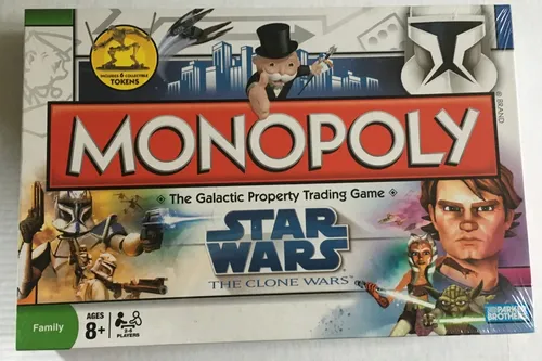 Monopolio De Star Wars The Clone Wars, Monopoly De Colección