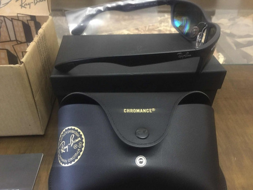 Óculos Ray Ban Rb4265 Chromance - Lentes Azuis Polarizadas