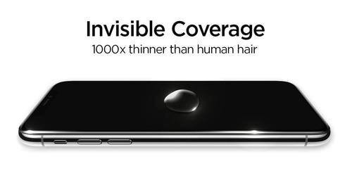 Imagen 4 de 9 de Protector De Pantalla Spigen Glas.tr Nano Liquid Americano