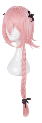 New Arrival Game Fate Apocryph Astolfo Cosplay Wigs 75 Cm