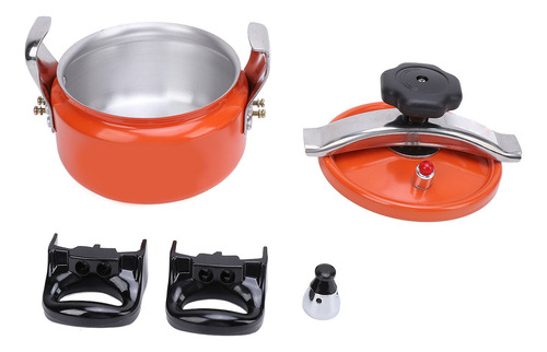 Olla A Presión Naranja De 3 Litros, Enlatadora De Aluminio C