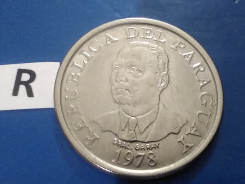 Monedas De Paraguay 10 Guaraníes 1978 Money Argentina (Usado)