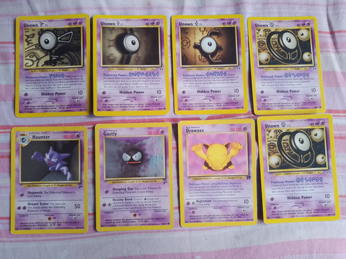 Cartas Pokemon Psíquicas 