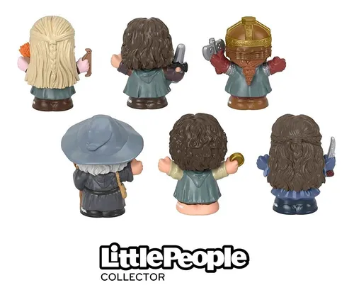 Little People Lord Of The Rings Coleccionable 6 Figuras