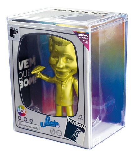 Silvio Santos Dourado Fandom Líder Brinquedos