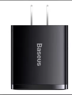 Cargador Baseus Carga Rapida 30w Quick Charger Usb Tipo C