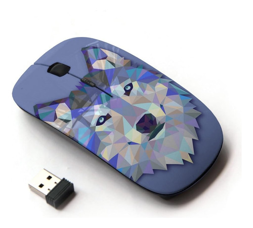 Ratón Koolmouse, En Alambrico/diseño Lobo/2,4 G