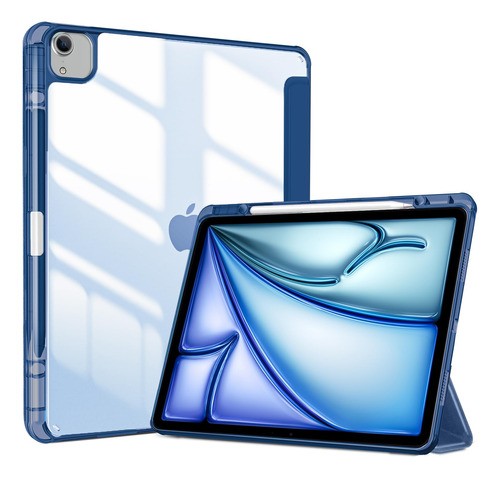 Funda Para iPad Air 13 M2 2024 iPad Pro 12.9 Ranura Lápiz