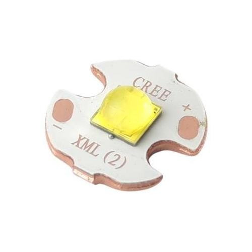 Led Blanco 10w 16mm Chorro De Potencia Linterna Disipador