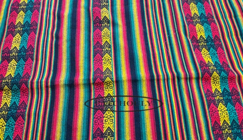 Imagen 3 de 4 de Aguayo Awayo Manta Reggae Rasta Jamaiquino Andino Etnico