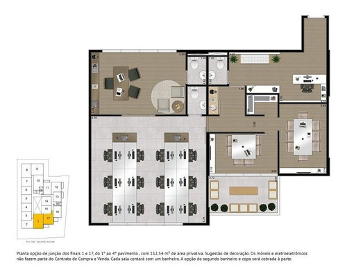 Imagem 19 de 21 de Sala À Venda No Bairro Campo Belo - São Paulo/sp - O-4008-10853