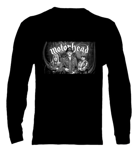 Polera Manga Larga Motorhead - Ver 05 - Banda