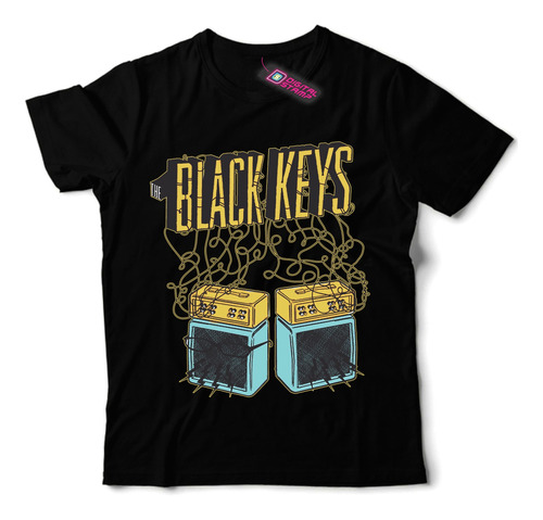 Remera Black Keys Amplificadores Rp2 Dtg Premium