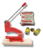 Comprar Máquina Colocadora+200 Broches Snaps Original+matriz Tmp