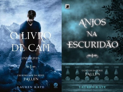 Anjos Na Escuridão E O Livro De Cam Livros Da Série Fallen, De Lauren Kate. Fallen, Vol. 1. Editorial Record, Capa Mole Em Português, 2016