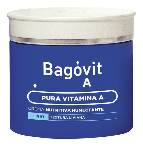  Bagovit A Light Crema Nutritiva Hipoalergenica X 100grs