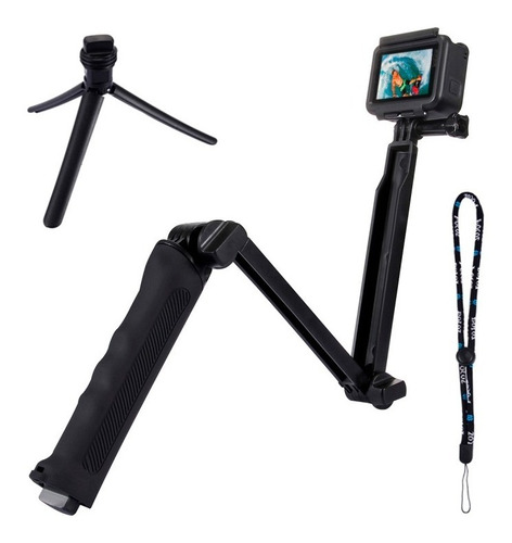 Monopod Soporte Plegable Multifuncional Para Gopro Td Lince