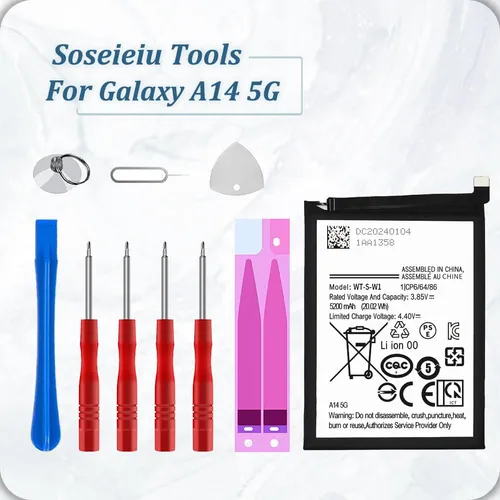 Bateria De Repuesto Para Samsung A14 5200mah Sm-a146u