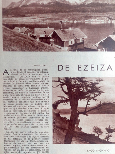 Ushuaia En 1962 5 Fotos Salomón Wapnir Patagonia La Prensa