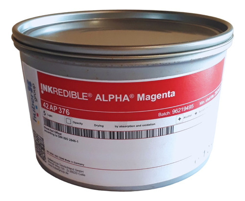 Tintas Hubergroup Para Grabado Magenta X 1 Kg