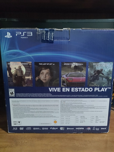 Ps3 Super Slim Destiny Bundle En Caja! 500gb! Funcionando! Negro (Usado)