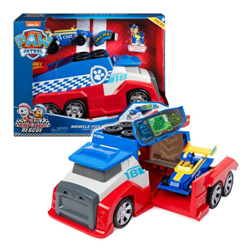 Mobile Pit Stop Rescue Paw Patrol Team Camion Patrulla