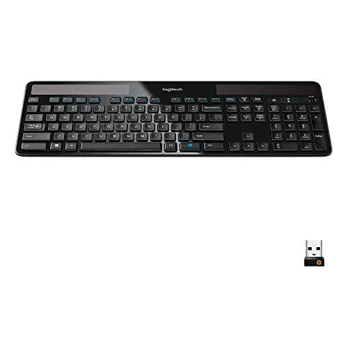 Teclado Solar Inalámbrico Logitech K750 Para Windows, 2.4ghz