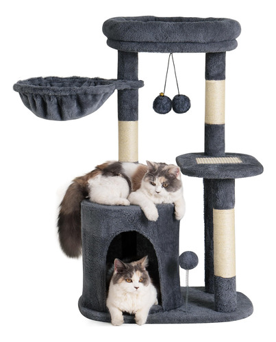 Torre Pequeña Para Gatos Para Interiores Con Condominio Para