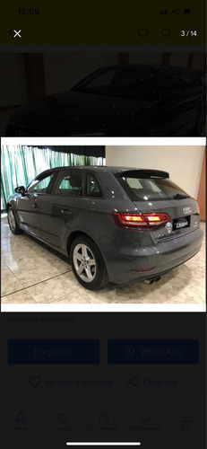 Audi A3 2018 1.4 Tfsi Stronic 125cv