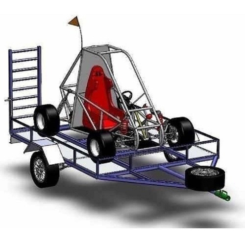 Projeto De Reboque Para Kart Cross E Mini Buggie