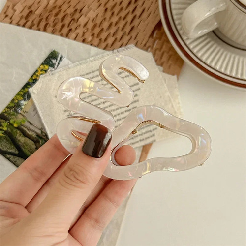 Pinza De Pelo Para Mujer, Color Sirena, Accesorios Elegantes