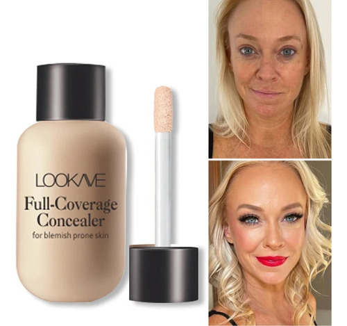 Corrector Facial Alta Cobertura Lookave Anti Imperfecciones