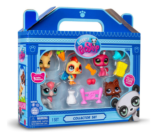 Juego Coleccionista Littlest Pet Shop Gen 7 Mascotas 4