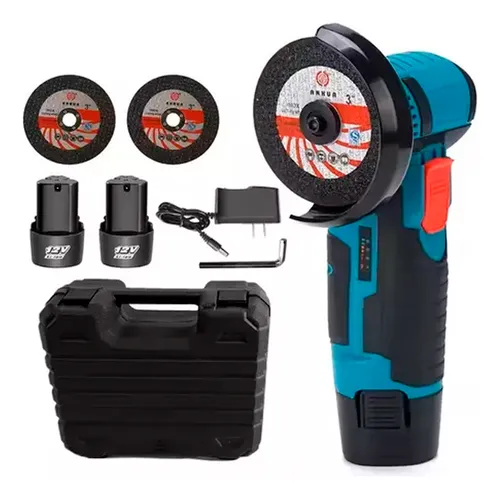 comprar Mini Esmeril Amoladora Angular Inalambrica 2 Baterias