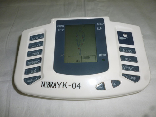 Electroestimulador Tens + 4 Parches + 2 Sandalias Calidad