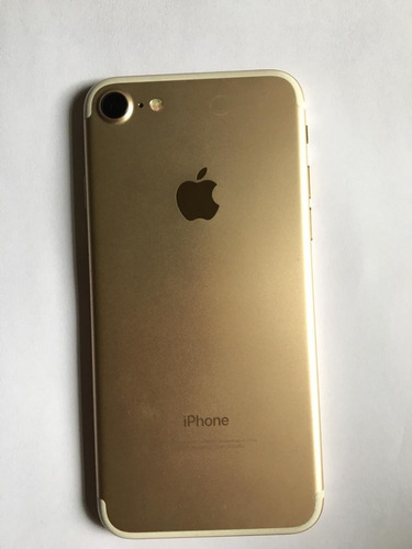Carcaça Completa iPhone 7 7g Gold Original Retirada 