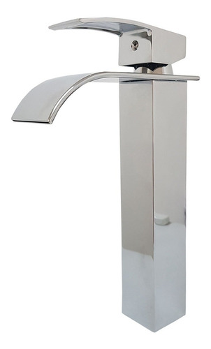 Torneira Metal Cromado Com Misturador Cascata Alta Tm 1030