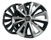 Comprar Tapones Deportivos Polveras Gris \u002F Negro Toyota Corolla R16