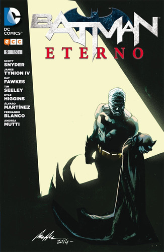 Batman Eterno # 09, De Kyle Higgins. Editorial Ecc España, Edición 1 En Español, 2010