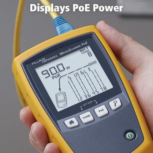 Fluke Networks Ms-poe-kit Verificador Cables De Cobre / Bcv