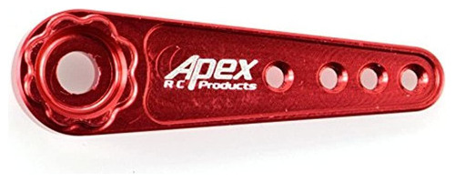 Apex Rc Products Red 25t Futaba Savox Aluminio Servo Horn 3