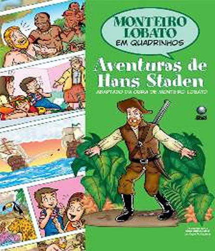 Livro Aventuras De Hans Staden - Monteiro Lobato