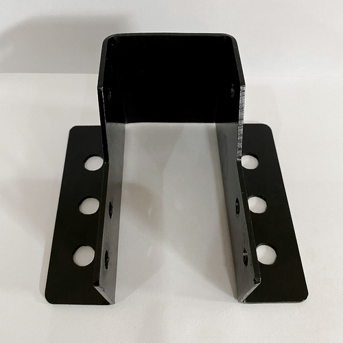 Kit 4 Suportes Viga 5x10 Parede Caibro Pergolado Aço 2mm